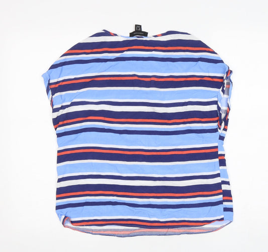 Womens UK Size 14 Atmosphere Multicoloured Basic Blouse