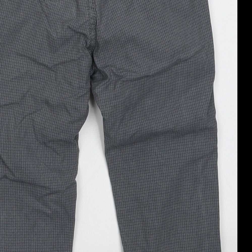 Tape A Loeil Girls Grey Cotton Cargo Trousers Size 3 Years Regular Hook & Eye