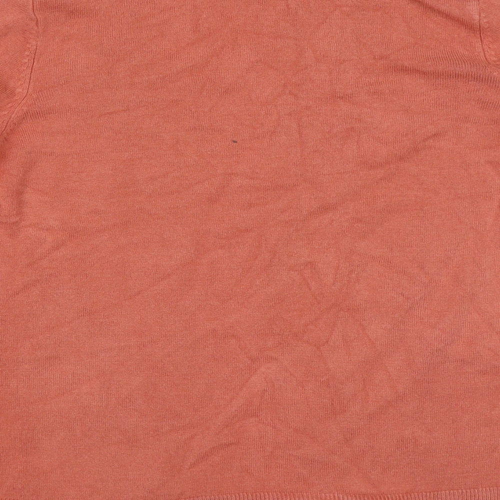 Womens UK Size S Marks and Spencer Pink Cardigan Jumper