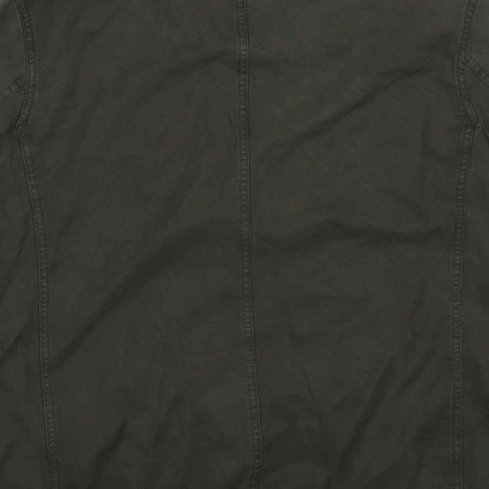 George Womens Green Jacket Size 16 Button