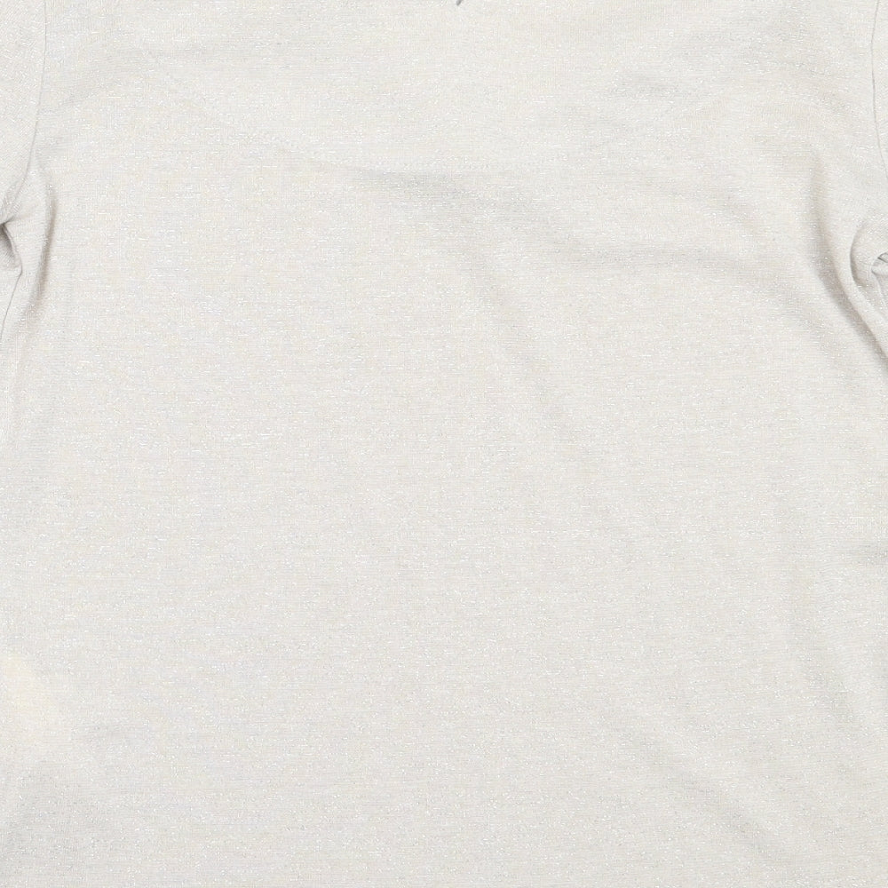 Womens UK Size M Vera Moda Beige Pullover Jumper