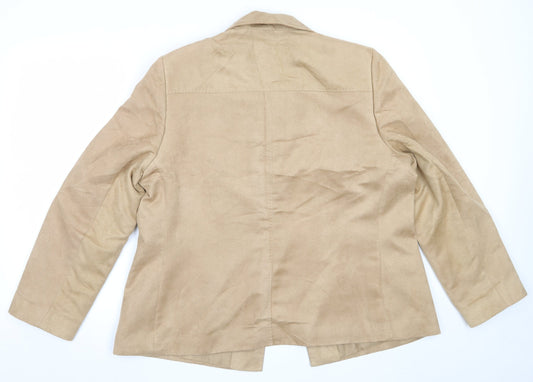 Womens UK Size 20 EWM Beige Jacket