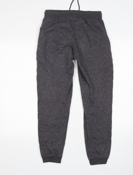 Primark Womens Grey Cotton Sweatpants Trousers Size 2XS L28 in Regular
