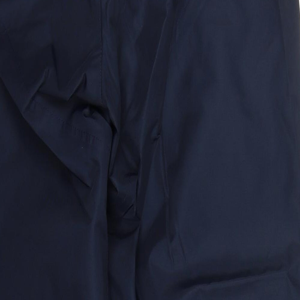 BT Mens Blue Nylon Trousers Size 30 L29 in Regular Button