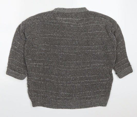 Womens UK Size L Wallis Grey Pullover Jumper