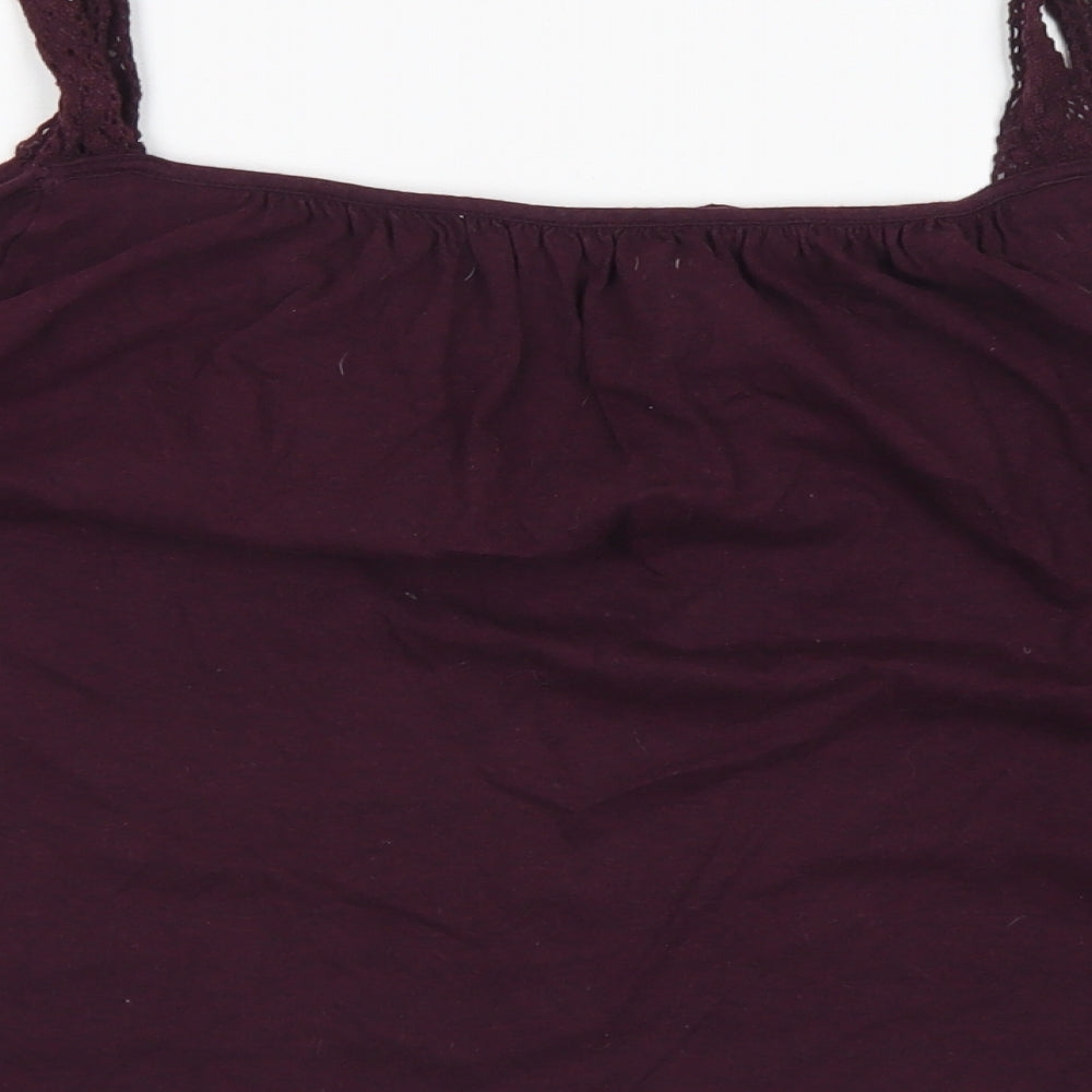 Womens UK Size 16 Atmosphere Pink Cropped Blouse