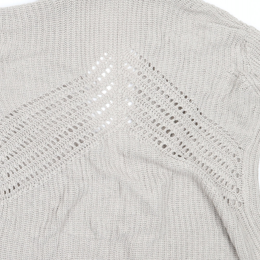 Womens UK Size 16 Select Beige Cardigan Jumper