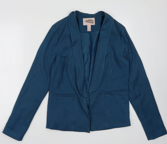 Womens UK Size S FOREVER 21 Blue Jacket