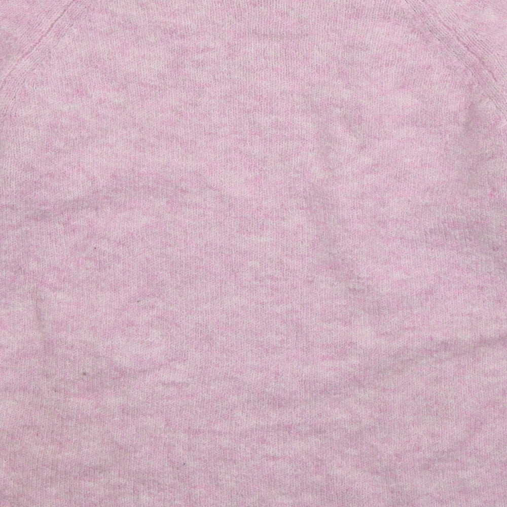 Womens UK Size S Marks and Spencer Pink Pullover Jumper