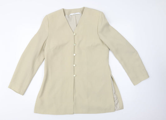 Womens UK Size 12 M&S Beige Jacket