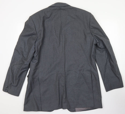 Mens UK Size 40 Burton Regular Grey Suit Jacket