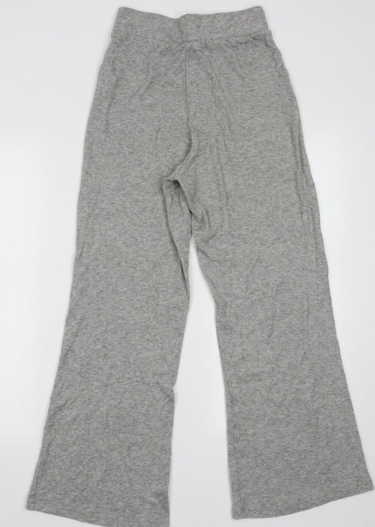 Zara Womens Grey Polyester Capri Trousers Size S L28 in Regular