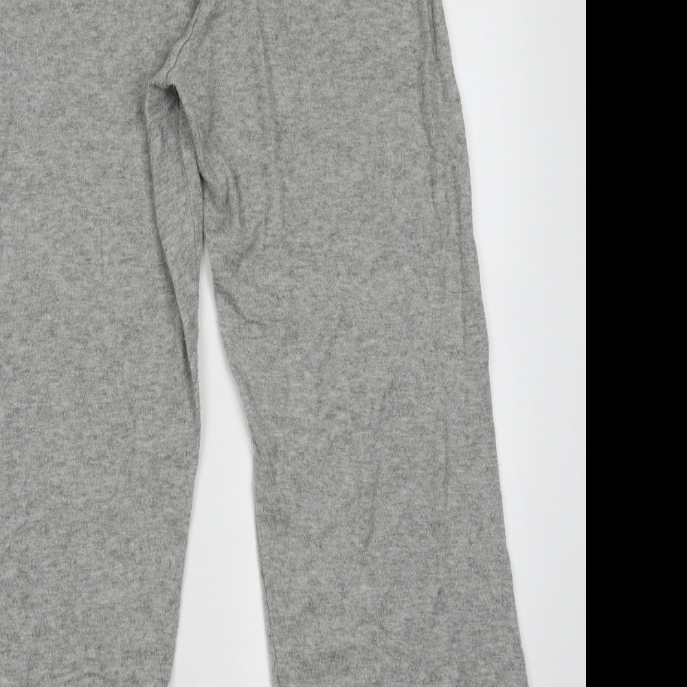 Zara Womens Grey Polyester Capri Trousers Size S L28 in Regular