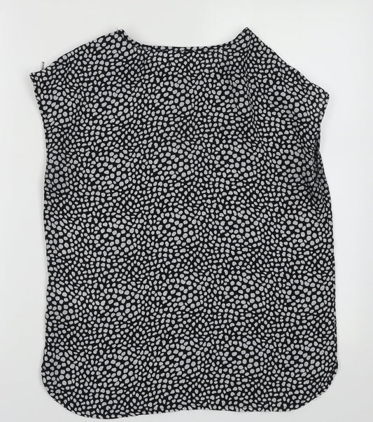 Womens UK Size 8 New Look Black Basic Tank