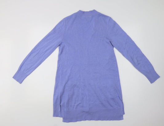 Womens UK Size XS Isaac Mizrahi Purple Cardigan Jumper
