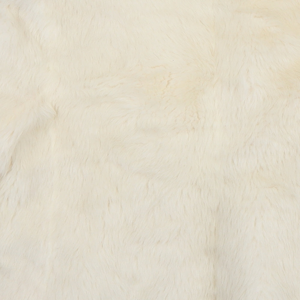 Segal Womens Ivory Jacket Size 10