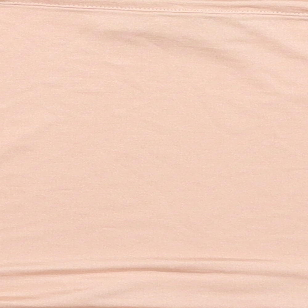 Womens UK Size M Oasis Pink Cropped Tank
