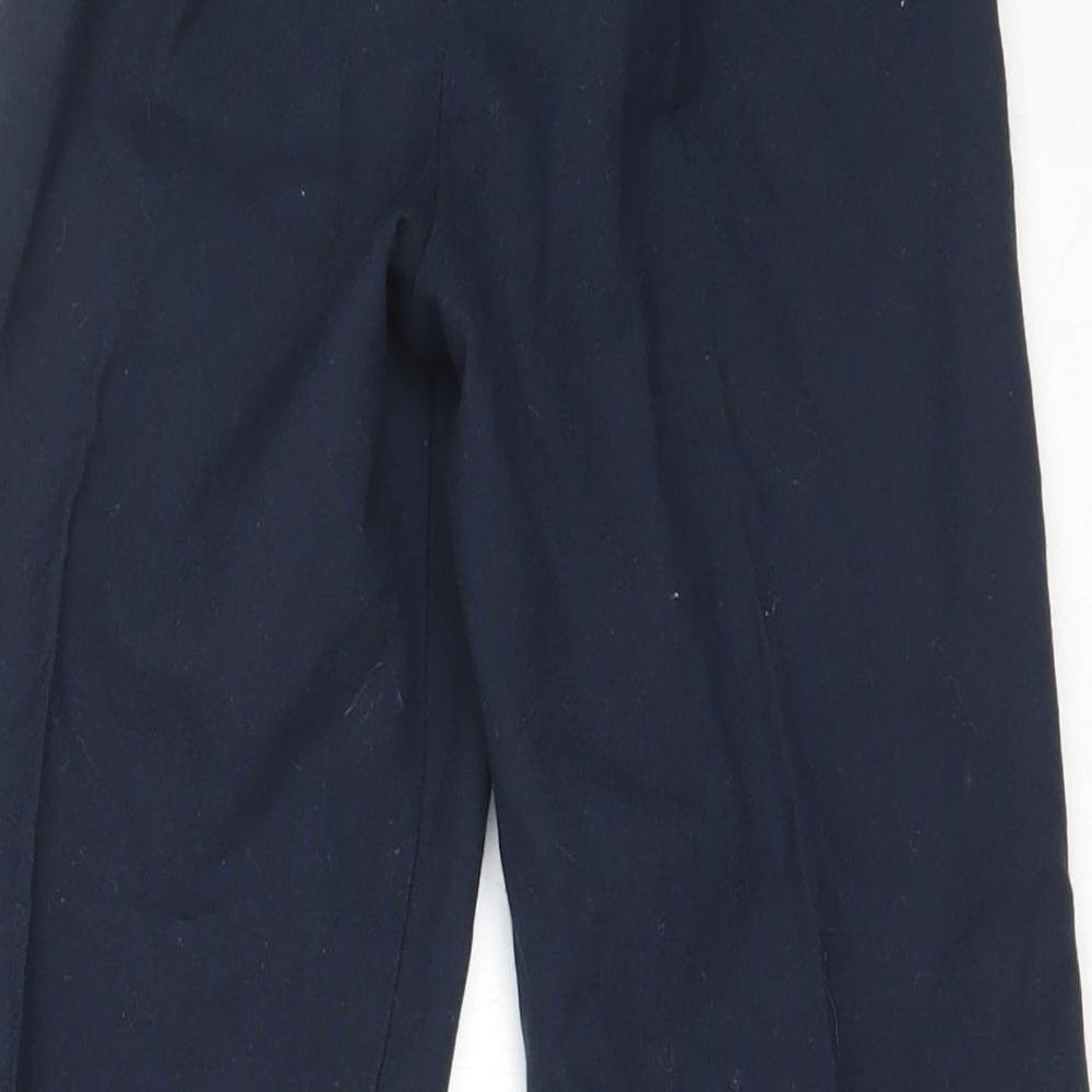 Very Boys Blue Polyester Dress Pants Trousers Size 5-6 Years Regular - school