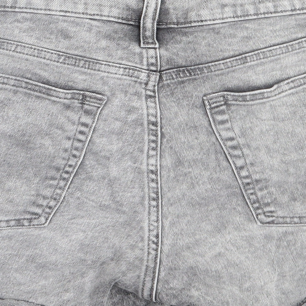 Gap Womens Grey Cotton Hot Pants Shorts Size 30 in Regular