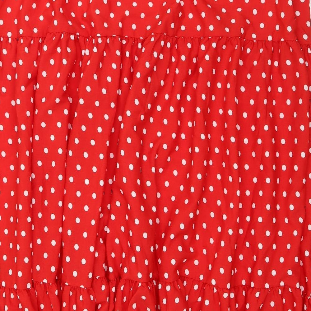 Womens UK Size 42 in Preworn Flare Skirt