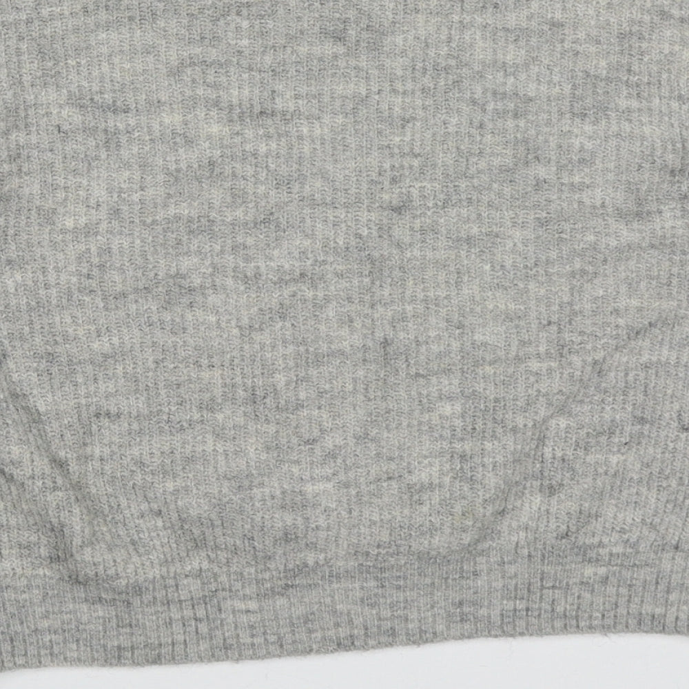 Womens UK Size XS H&M Grey Pullover Jumper