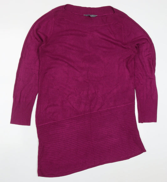 Womens UK Size 10 Principles Pink Pullover Jumper