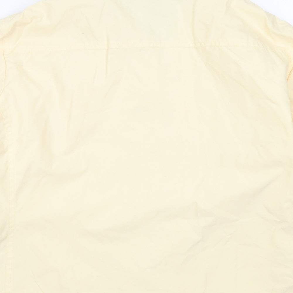 Donna System Womens Yellow Jacket Size 14 Zip