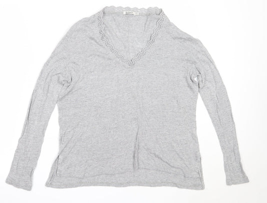 Womens UK Size M Stradivarius Grey Pullover Jumper