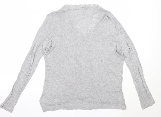 Womens UK Size M Stradivarius Grey Pullover Jumper