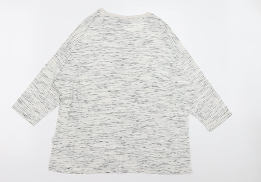 Womens UK Size 14 Marks and Spencer Grey Pullover Sweatshirt