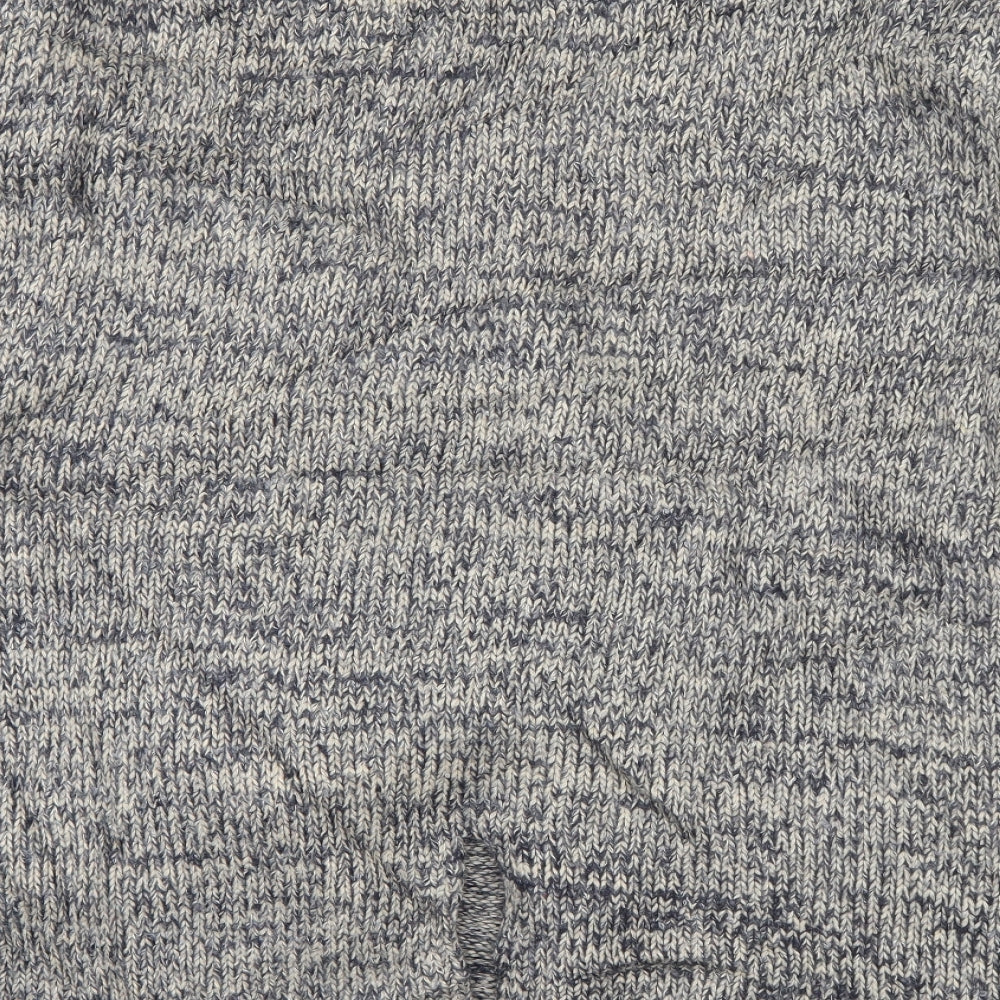 Womens UK Size S Preworn Blue Cardigan Jumper