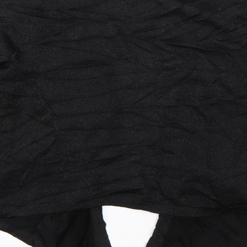 Womens UK Size 12 M&Co Black Cardigan Jumper