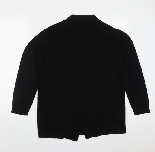 Womens UK Size 12 Studio Black Cardigan Jumper