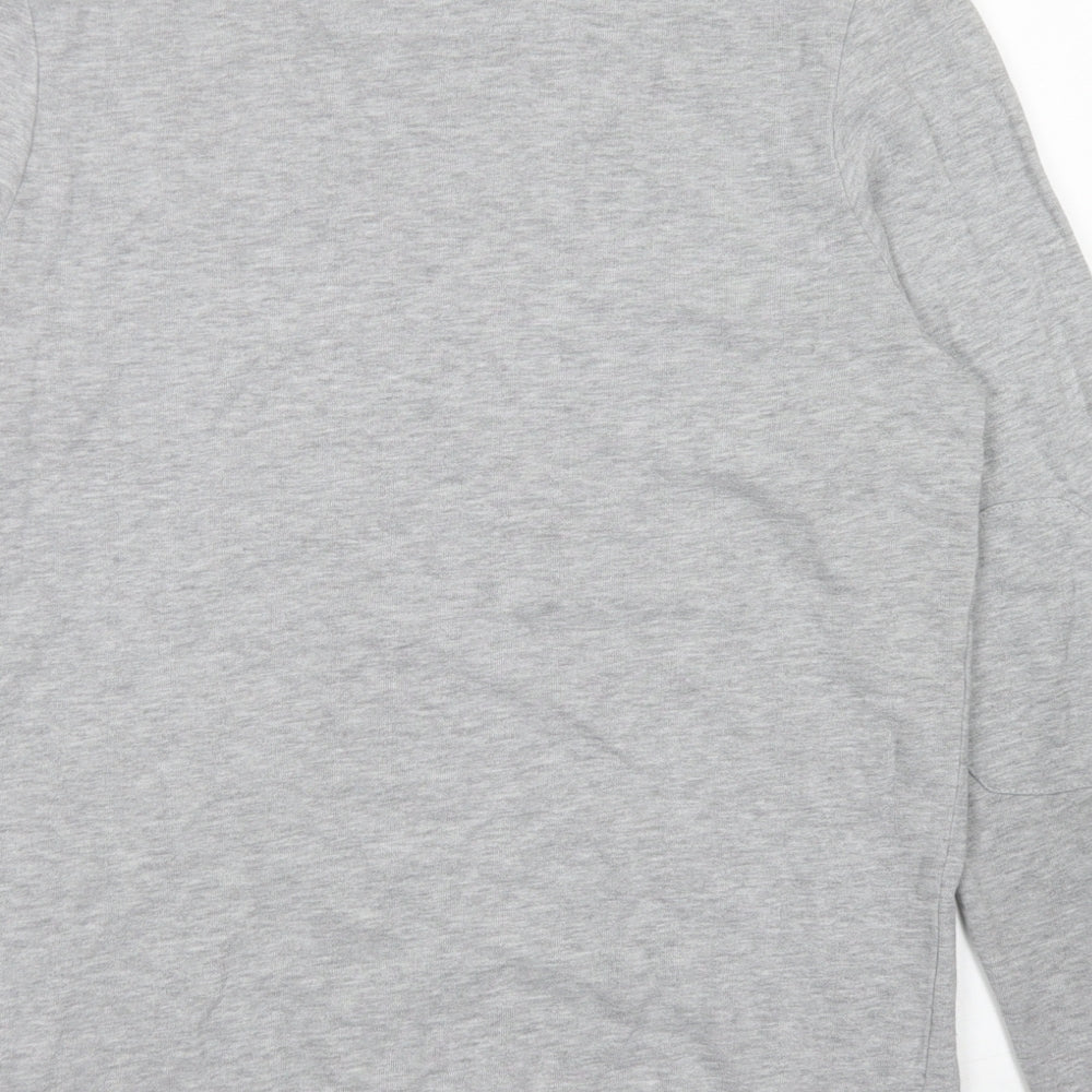 Mens UK Size S River Island Grey Pullover Sweatshirt