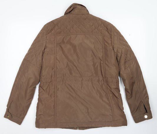 Womens UK Size 10 Classic Brown Jacket