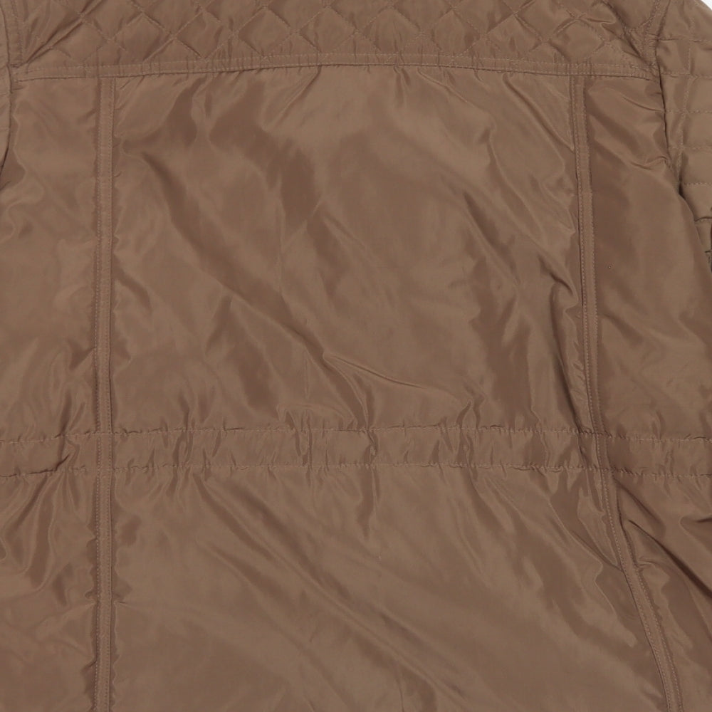 Womens UK Size 10 Classic Brown Jacket