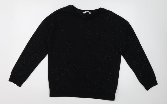 Womens UK Size 10 sainsburys Black Pullover Jumper