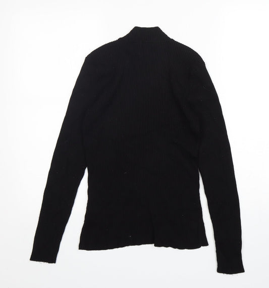 Womens UK Size M H&M Black Pullover Jumper