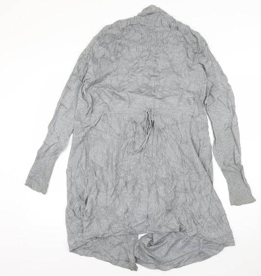 Womens UK Size M Wallis Grey Cardigan Jumper