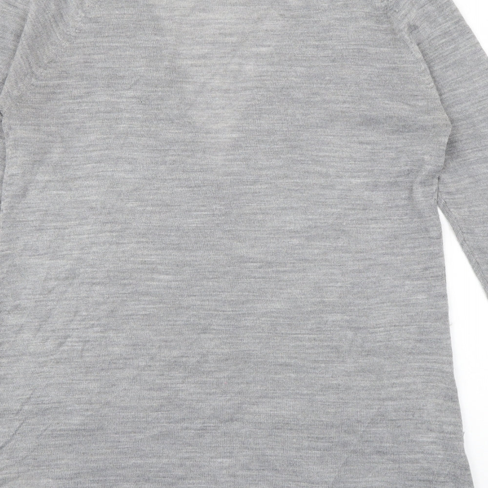 Womens UK Size S VERO MODA Grey Cardigan Jumper