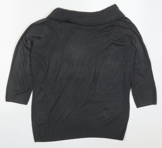 Womens UK Size 16 Marks and Spencer Grey Pullover Jumper