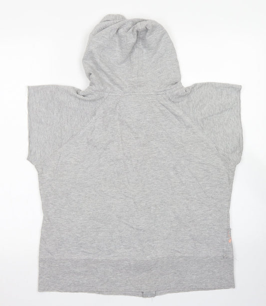 Matalan Womens Grey Jacket Size 18 Zip - sleeveless