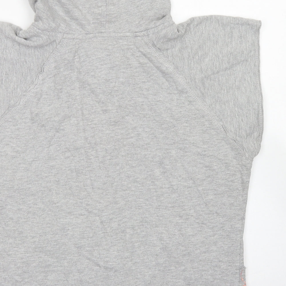 Matalan Womens Grey Jacket Size 18 Zip - sleeveless