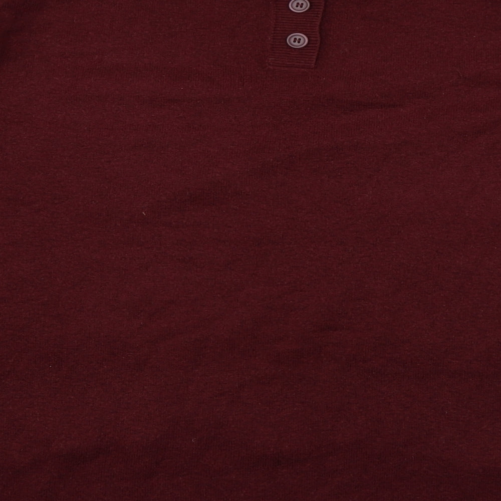 Mens UK Size M French Connection Red Pullover Sweatshirt