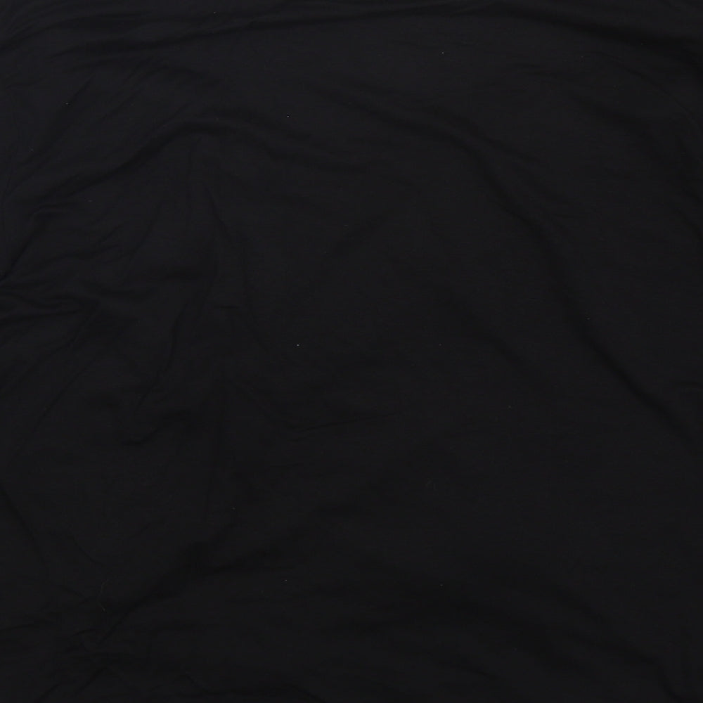 BHS Womens Black V-Neck Viscose Cardigan Jumper Size 12