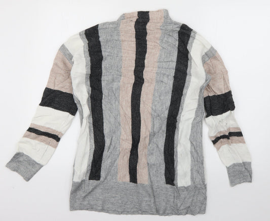 Womens UK Size S Wallis Grey Pullover Jumper