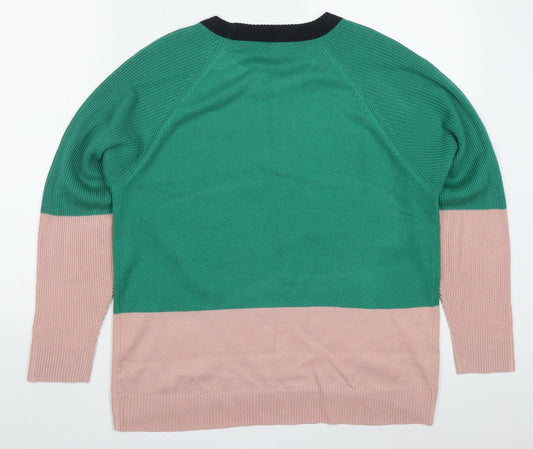 Womens UK Size M NEXT Green Pullover Jumper