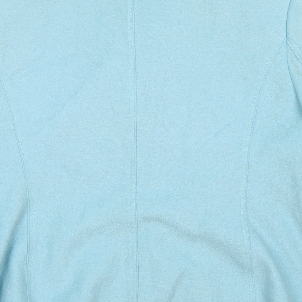Womens UK Size 14 Gelco Regular Blue Blazer
