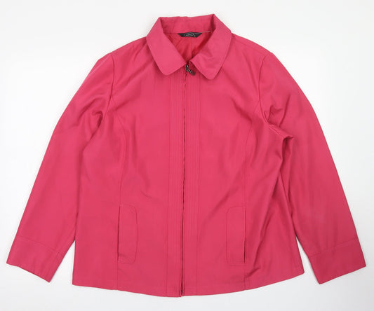 Womens UK Size M BM Pink Overcoat