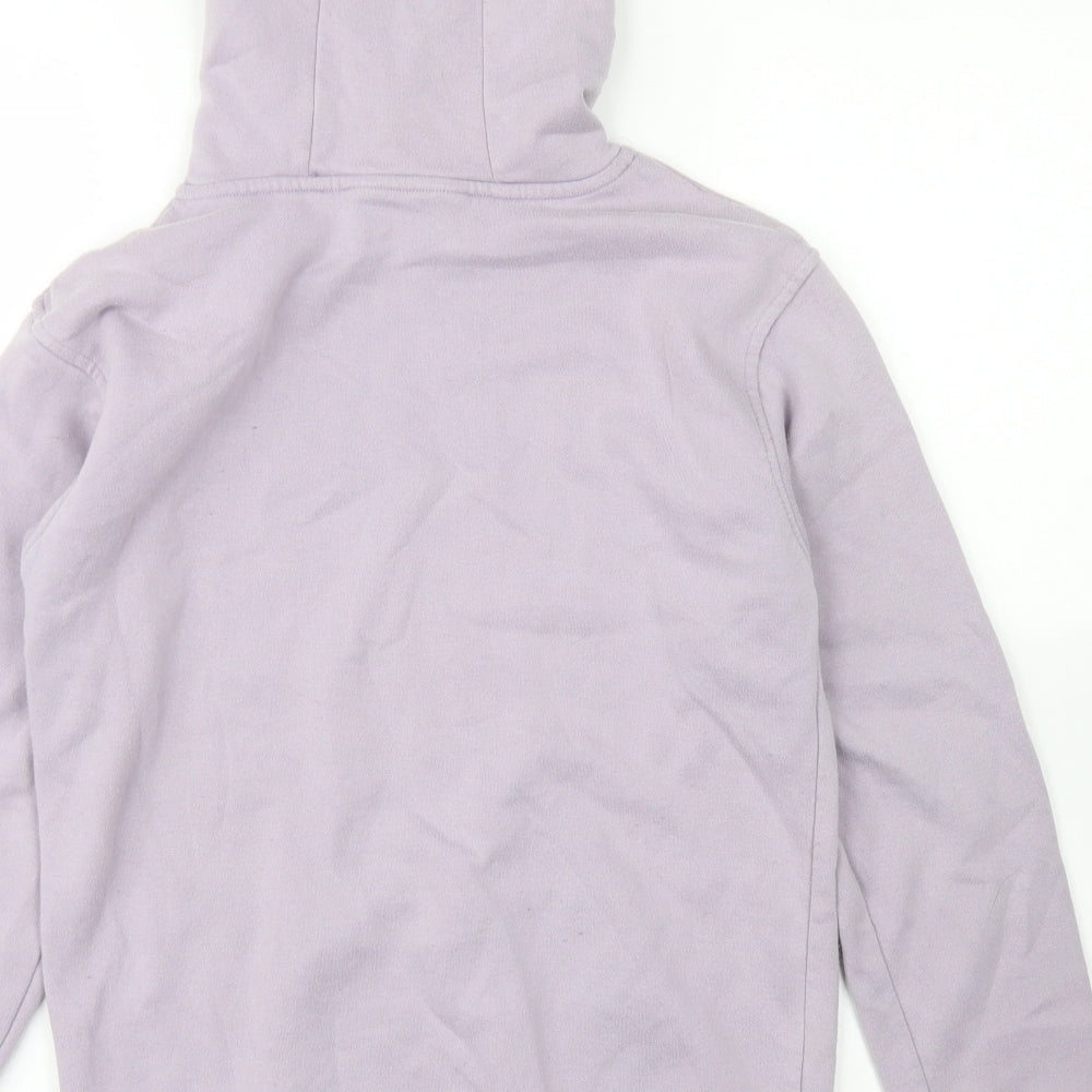 Primark Womens Purple Cotton Pullover Hoodie Size 2XS